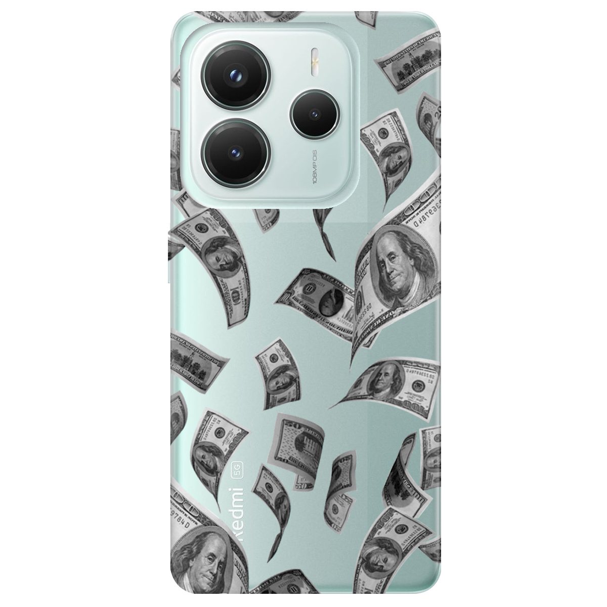 Чохол для Xiaomi Redmi Note 14 5G прозорий Багатий настрій - фото 1 - Чохли для телефонів