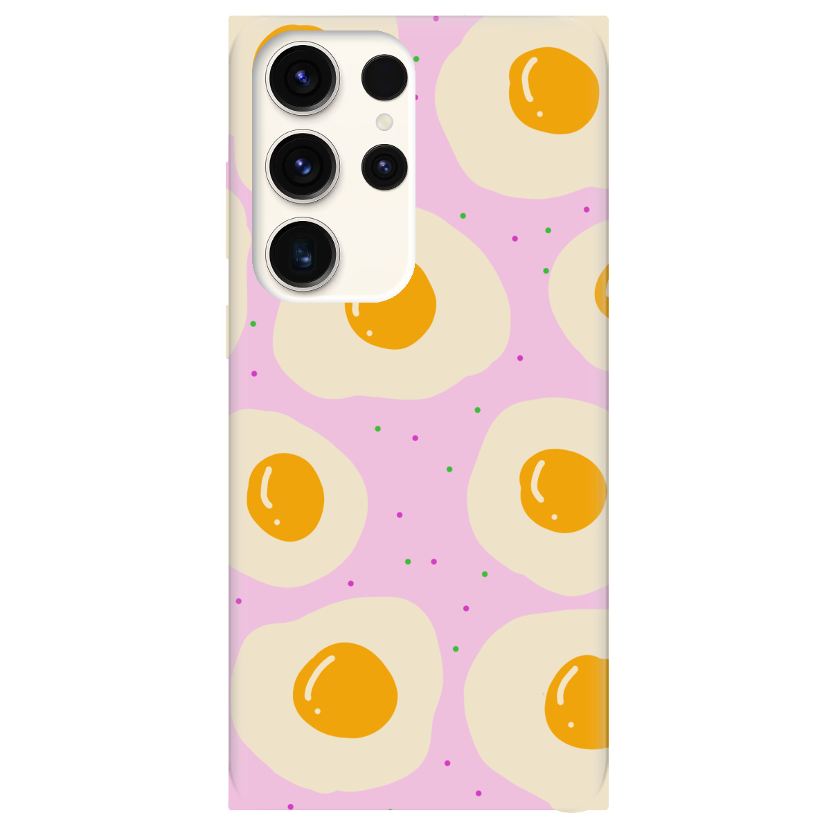 Чехол для Samsung Galaxy S24 Ultra прозрачный Весела яєчня - фото 1 Чехол для Samsung Galaxy S24 Ultra прозрачный Весела яєчня - фото 1 - Чехлы для телефонов