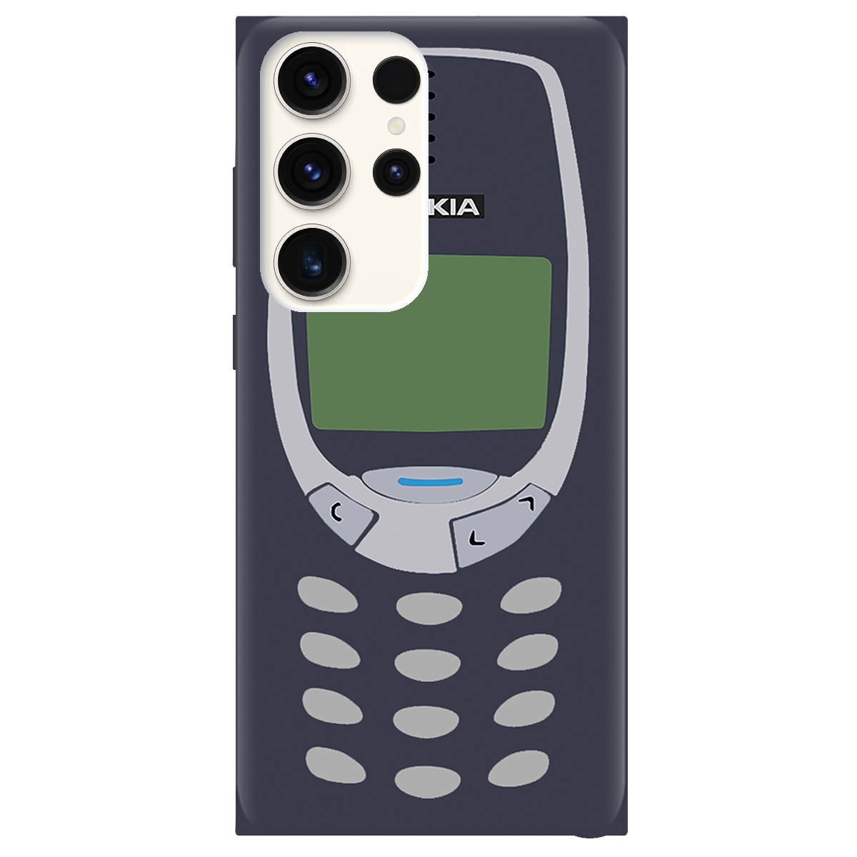 Чехол для Samsung Galaxy S24 Ultra прозрачный Nokia - фото 1 - Чехлы для телефонов