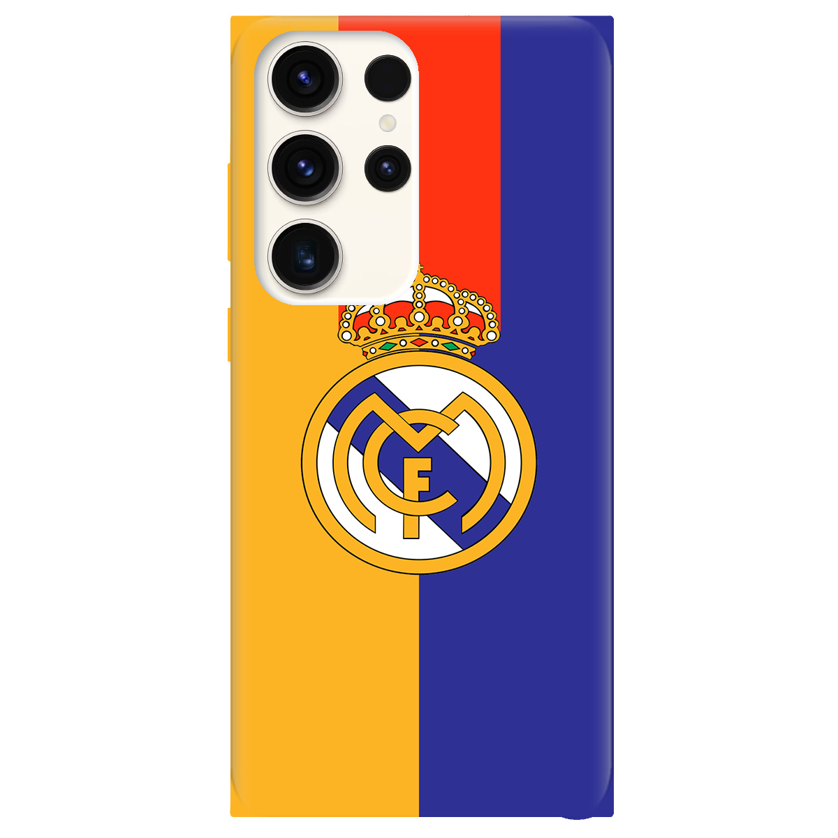 Чехол для Samsung Galaxy S24 Ultra прозрачный Real Madrid - фото 1 - Чехлы для телефонов
