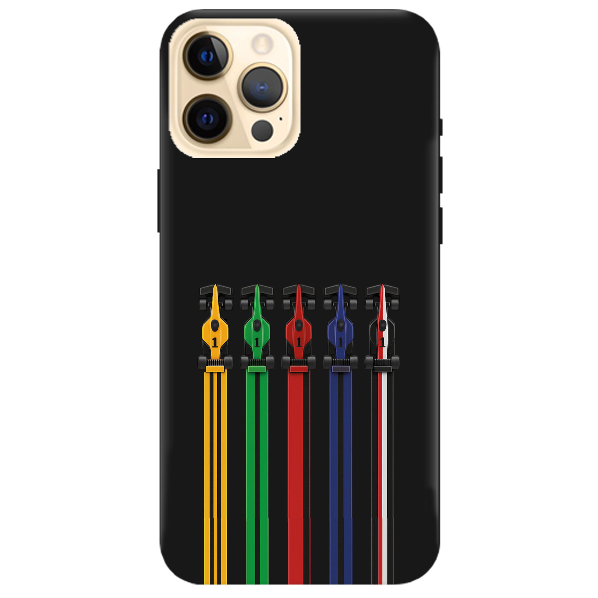 Чехол для Apple iPhone 12 Pro черный матовый soft touch Рев двигателей - фото 1 Чехол для Apple iPhone 12 Pro черный матовый soft touch Рев двигателей - фото 1 - Чехлы для телефонов
