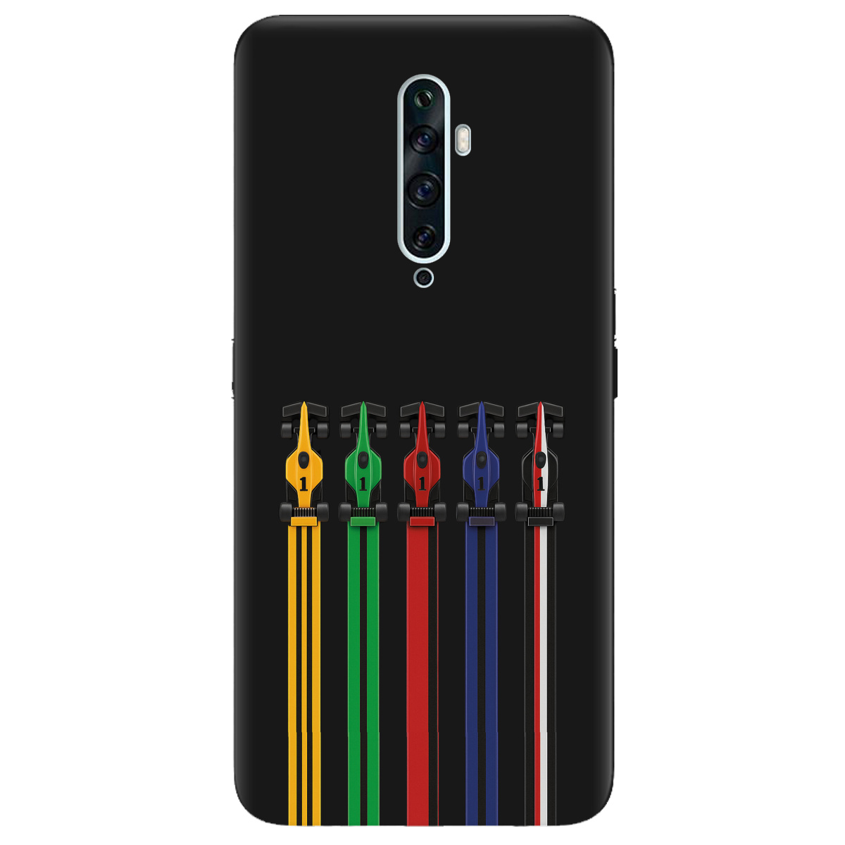 Чохол для Oppo Reno 2 чорний матовий soft touch Ревіння двигунів - фото 1 Чохол для Oppo Reno 2 чорний матовий soft touch Ревіння двигунів - фото 1 - Чохли для телефонів