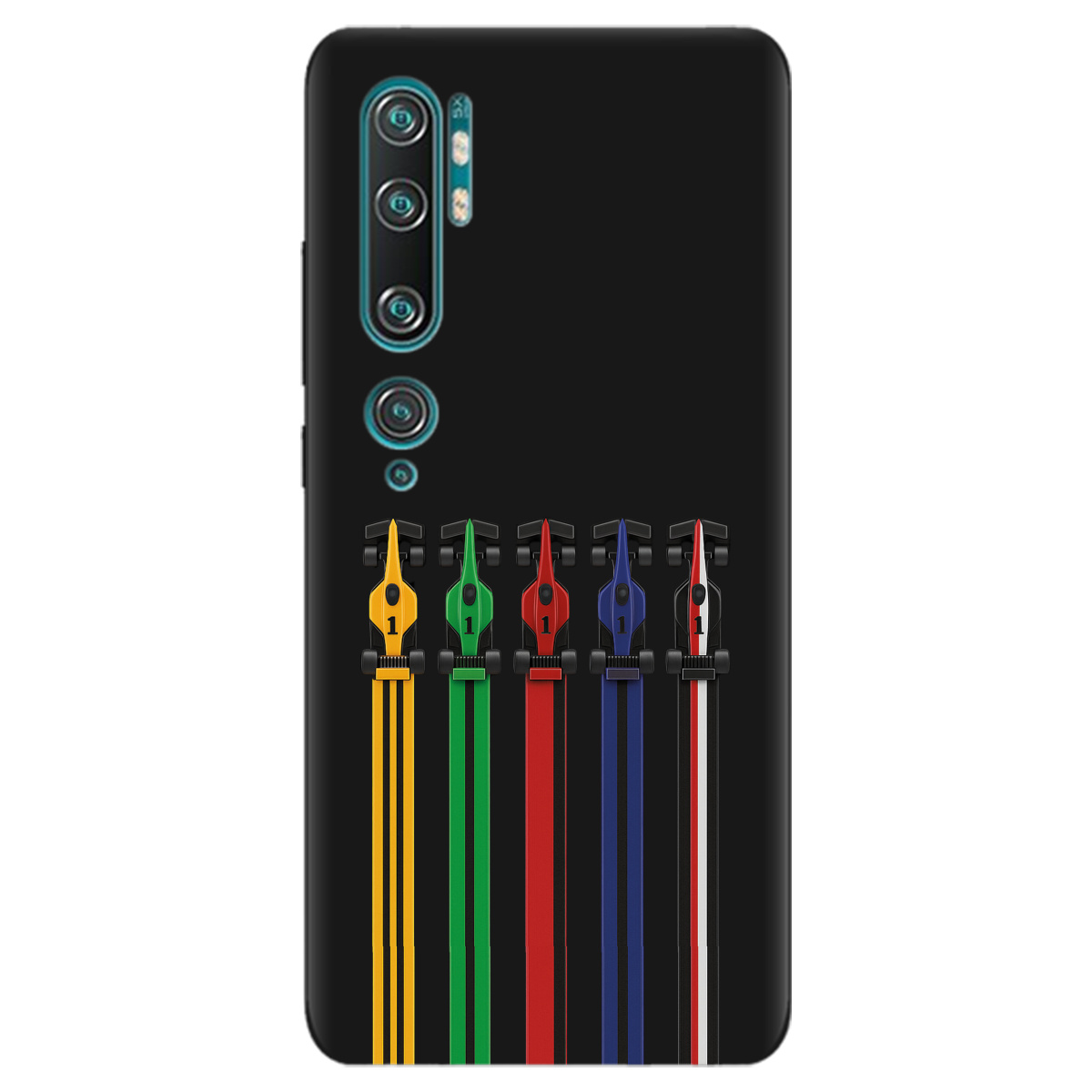 Чохол для Xiaomi Mi Note 10 Pro чорний матовий soft touch Ревіння двигунів - фото 1 Чохол для Xiaomi Mi Note 10 Pro чорний матовий soft touch Ревіння двигунів - фото 1 - Чохли для телефонів