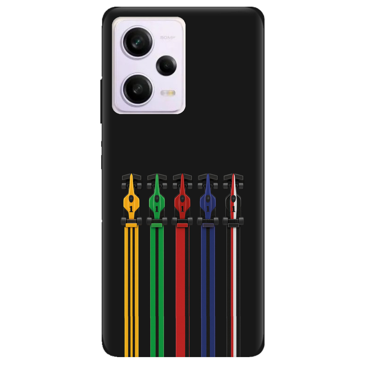 Чохол для Xiaomi Redmi Note 12 Pro 5G чорний матовий soft touch Ревіння двигунів - фото 1 Чохол для Xiaomi Redmi Note 12 Pro 5G чорний матовий soft touch Ревіння двигунів - фото 1 - Чохли для телефонів