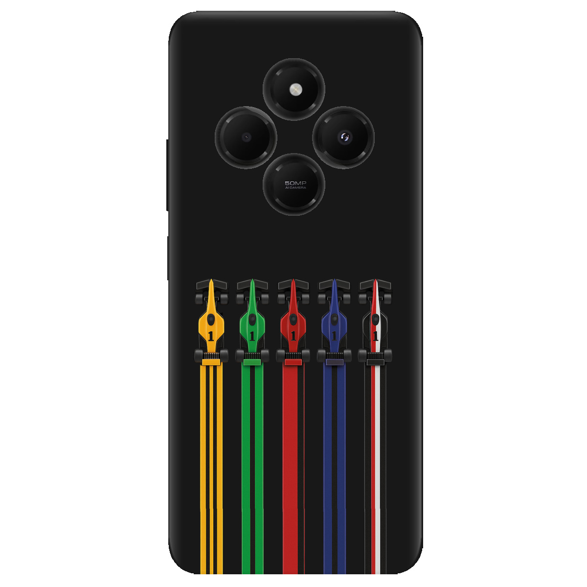 Чохол для Xiaomi Redmi 14C чорний матовий soft touch Ревіння двигунів - фото 1 Чохол для Xiaomi Redmi 14C чорний матовий soft touch Ревіння двигунів - фото 1 - Чохли для телефонів