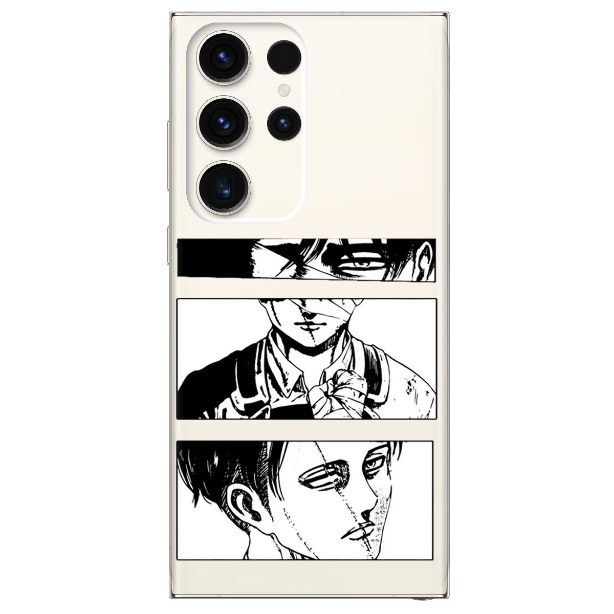 Чохол для Samsung Galaxy S24 Ultra прозорий Леві - фото 1 - Чохли для телефонів