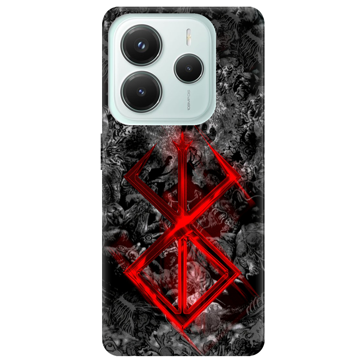 Чохол для Xiaomi Redmi Note 14 5G прозорий Клеймо жертви - фото 1 - Чохли для телефонів