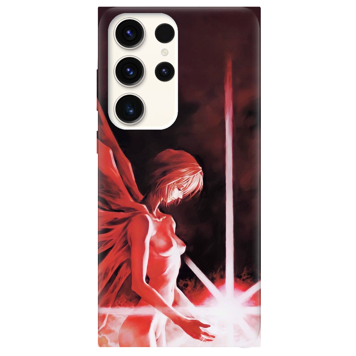 Чехол для Samsung Galaxy S24 Ultra прозрачный Кінець Евангеліону - фото 1 - Чехлы для телефонов