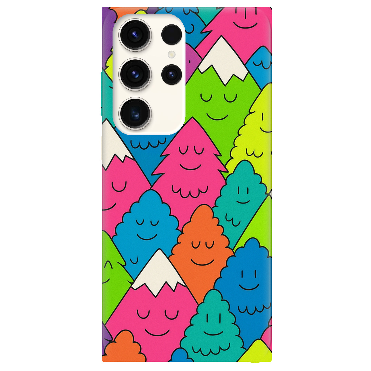 Чехол для Samsung Galaxy S24 Ultra прозрачный Горы настроения - фото 1 - Чехлы для телефонов