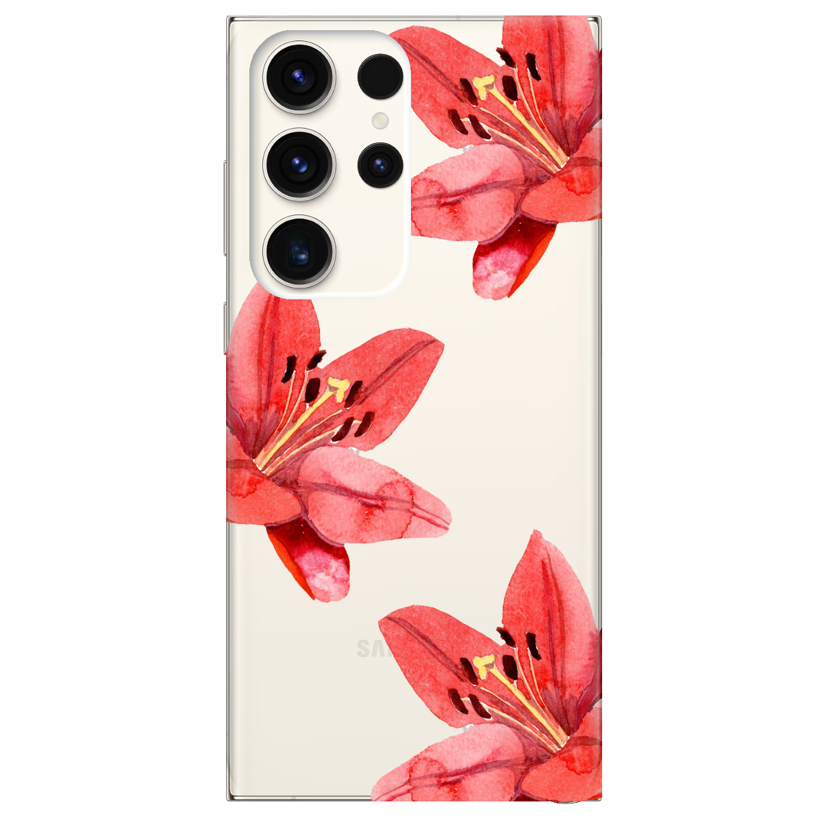 Чохол для Samsung Galaxy S24 Ultra прозорий Чарівний цвіт - фото 1 Чохол для Samsung Galaxy S24 Ultra прозорий Чарівний цвіт - фото 1 - Чохли для телефонів