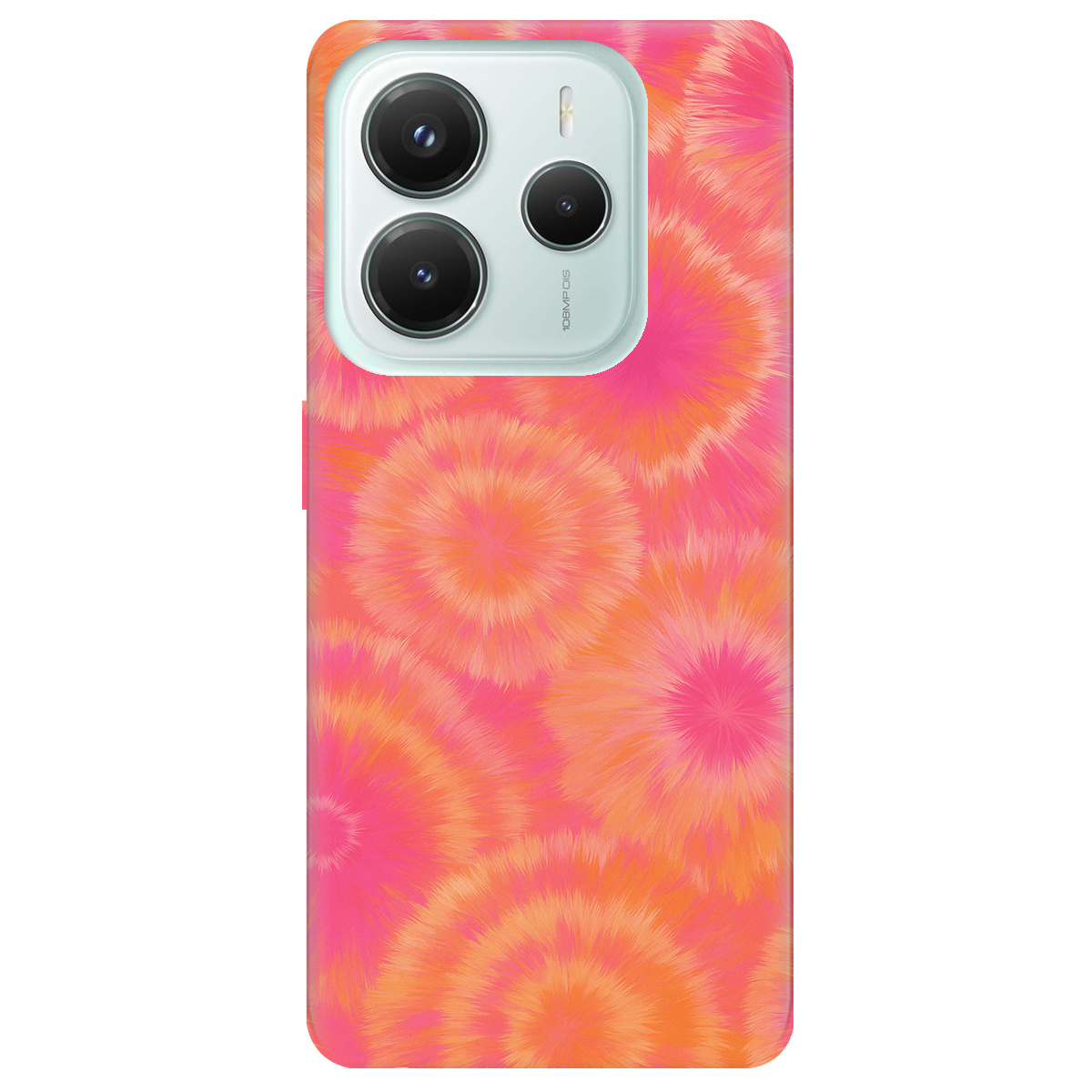 Чехол для Xiaomi Redmi Note 14 5G прозрачный Энергия лета - фото 1 - Чехлы для телефонов