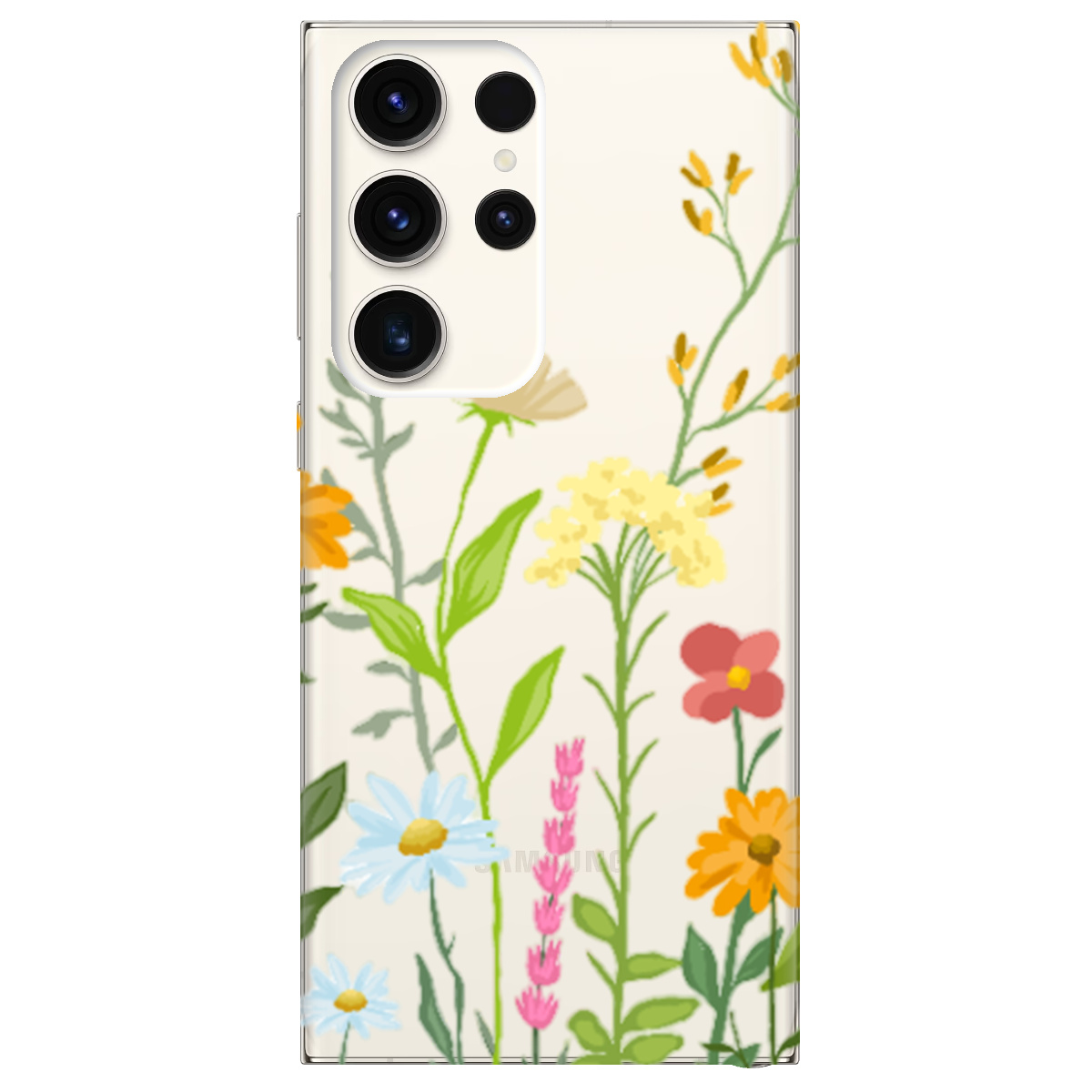 Чохол для Samsung Galaxy S24 Ultra прозорий Спокій поля - фото 1 - Чохли для телефонів