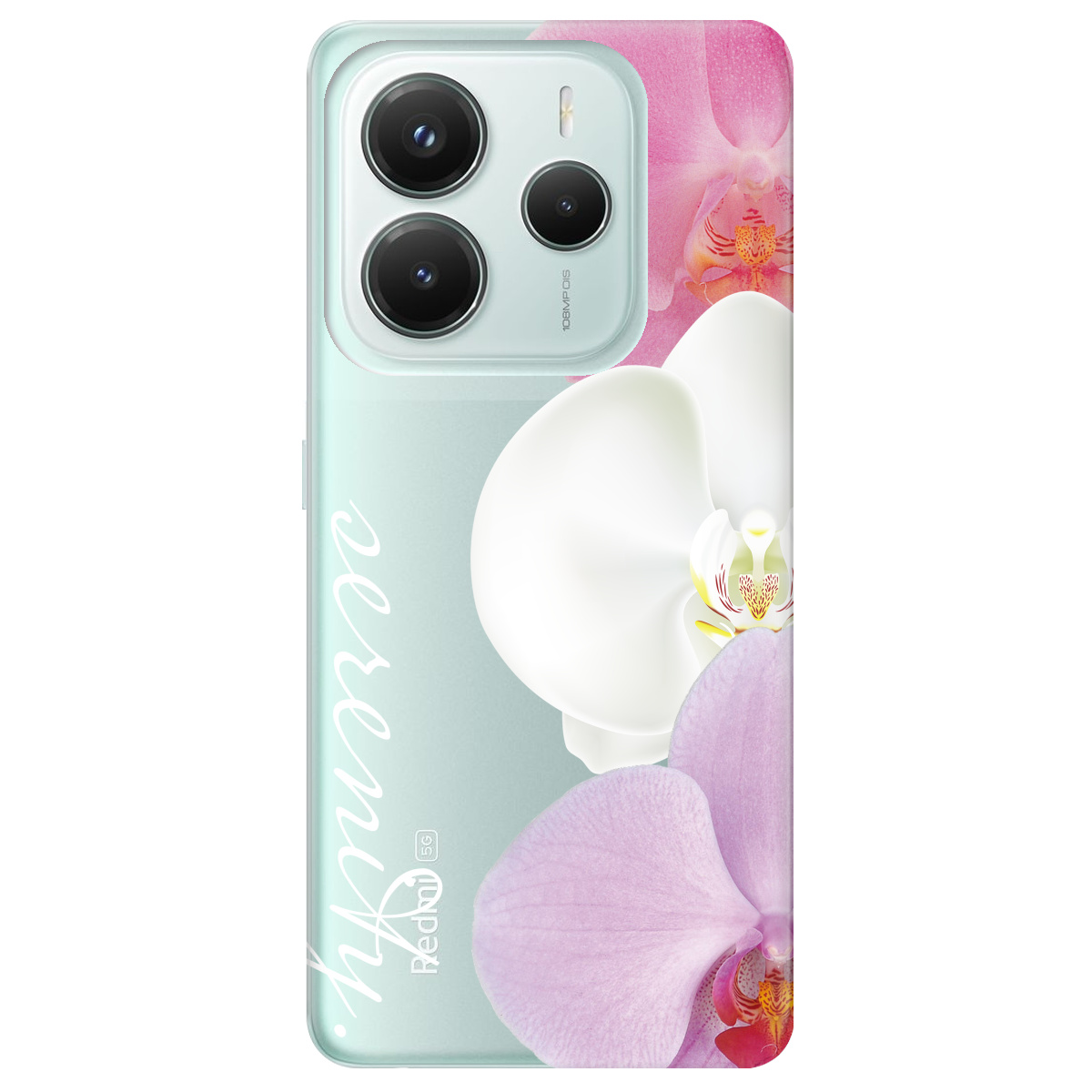 Чехол для Xiaomi Redmi Note 14 5G прозрачный Беззаботность - фото 1 - Чехлы для телефонов