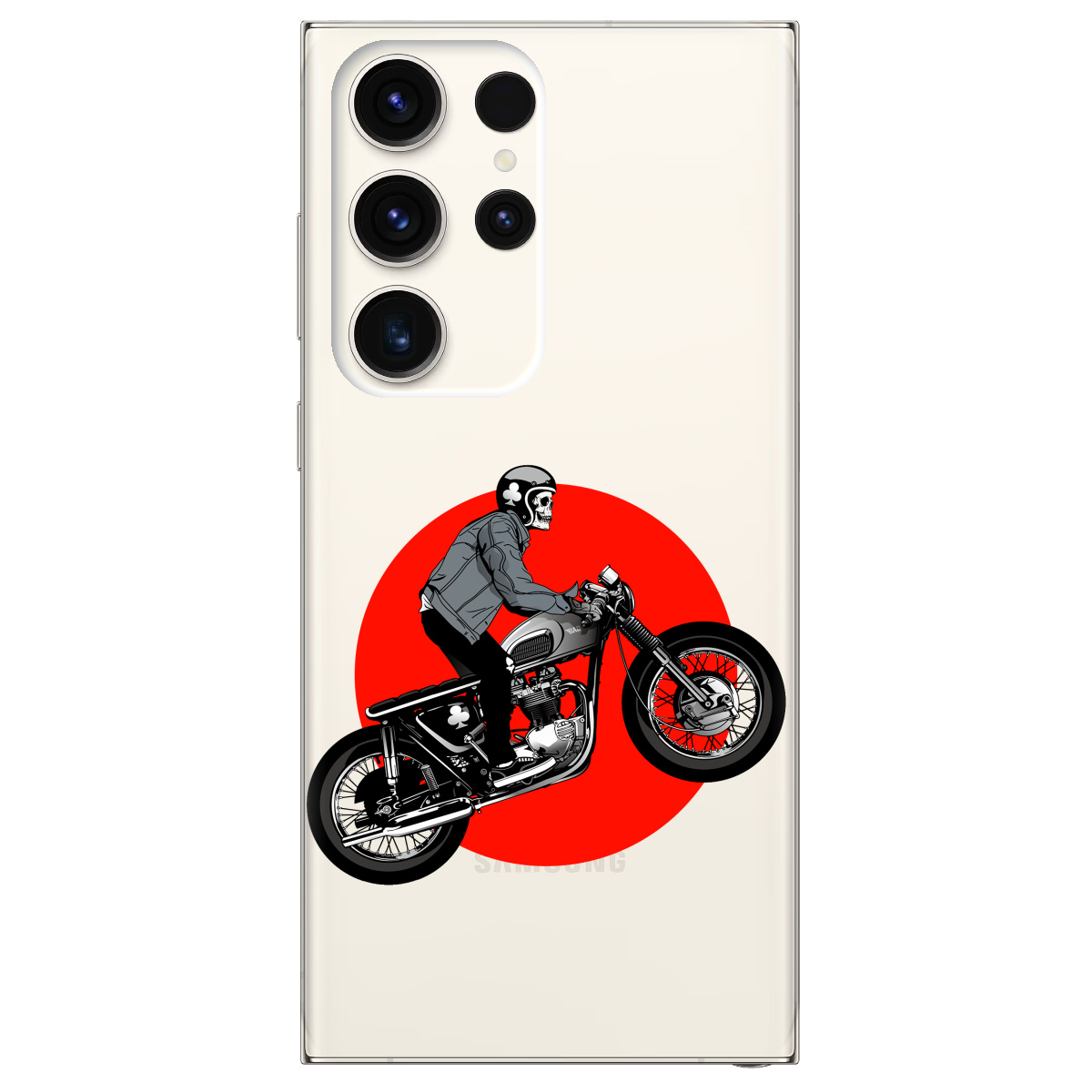 Чохол для Samsung Galaxy S24 Ultra прозорий Крути ручку - фото 1 - Чохли для телефонів