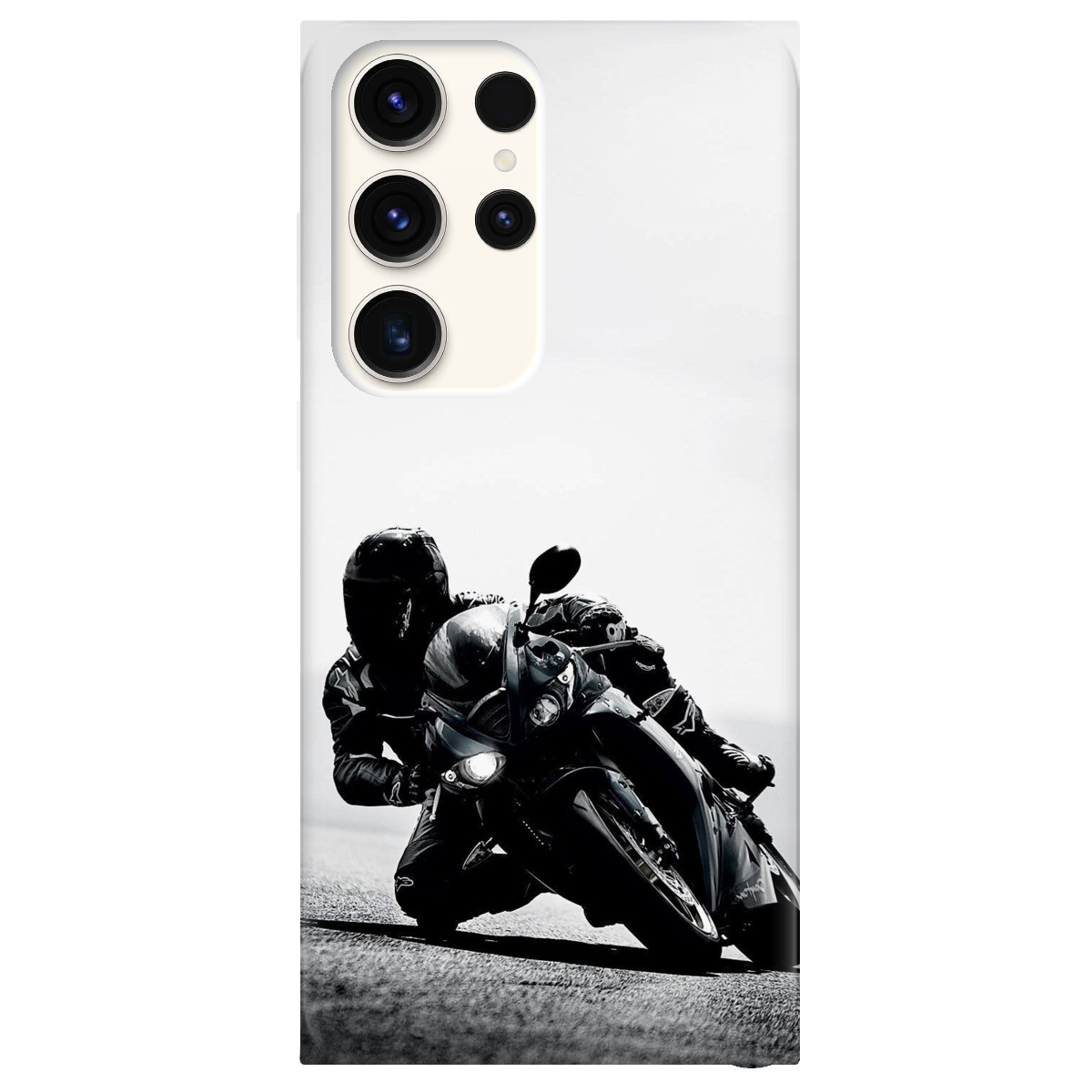 Чехол для Samsung Galaxy S24 Ultra прозрачный Крутой заезд - фото 1 - Чехлы для телефонов