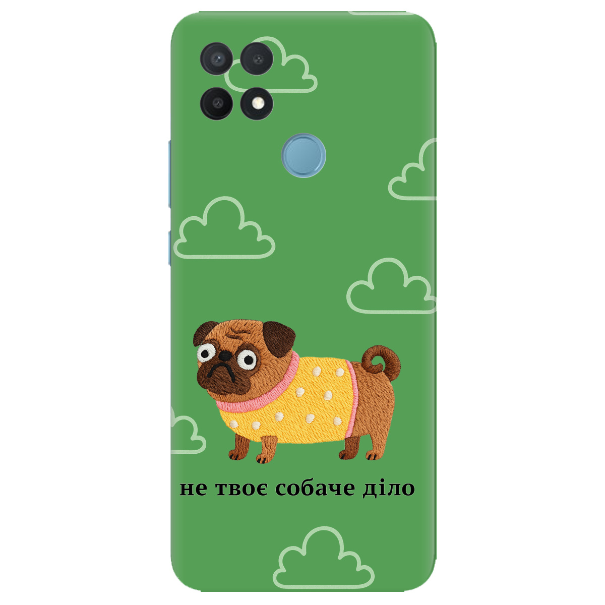Чехол для Oppo A15s/ A15 прозрачный Не твое дело - фото 1 Чехол для Oppo A15s/ A15 прозрачный Не твое дело - фото 1 - Чехлы для телефонов