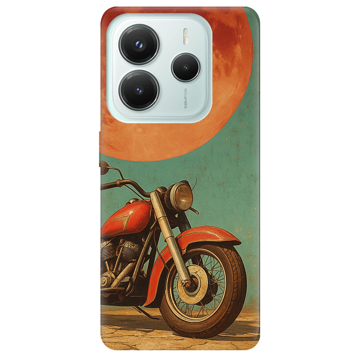 Чехол для Xiaomi Redmi Note 14 5G прозрачный Путь к луне - фото 1 - Чехлы для телефонов