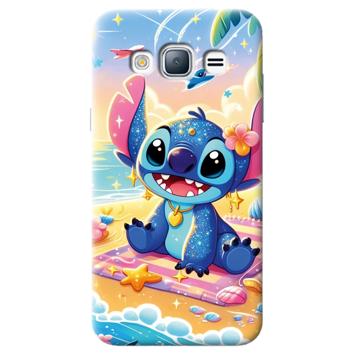 Чохол для Samsung Galaxy J3 2016 прозорий Тропічний бешкетник - фото 1 - Чохли для телефонів