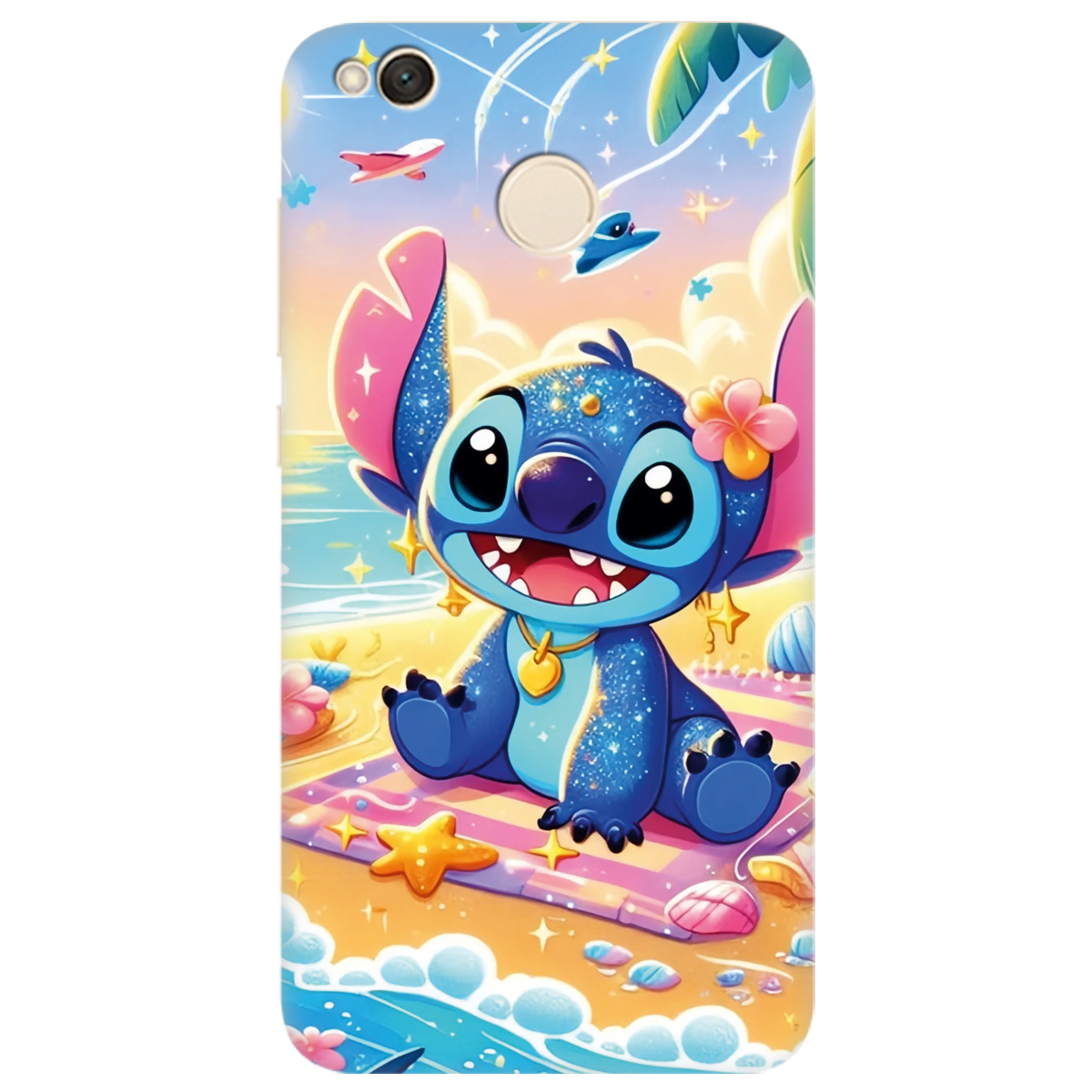 Чехол для Xiaomi Redmi 4X прозрачный Тропический озорник - фото 1 - Чехлы для телефонов