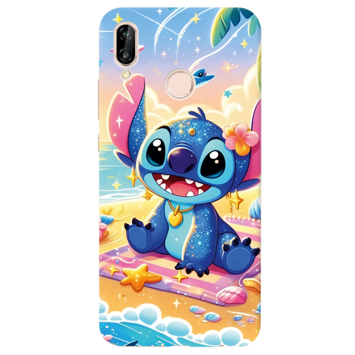 Чехол для Huawei P20 Lite прозрачный Тропический озорник - фото 1 - Чехлы для телефонов