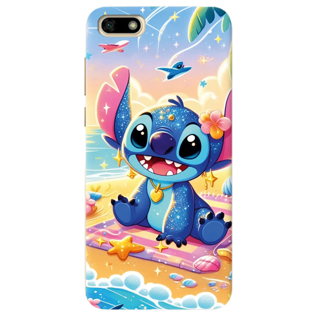 Чохол для Huawei Y5 2018 прозорий Тропічний бешкетник - фото 1 - Чохли для телефонів