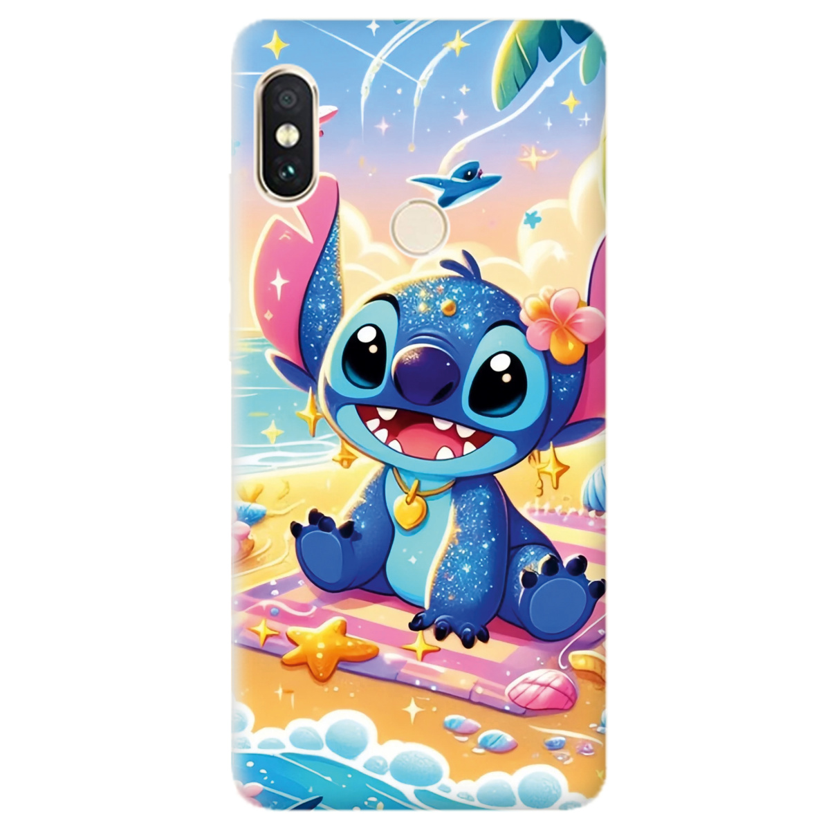 Чохол для Xiaomi Redmi Note 5 прозорий Тропічний бешкетник - фото 1 - Чохли для телефонів