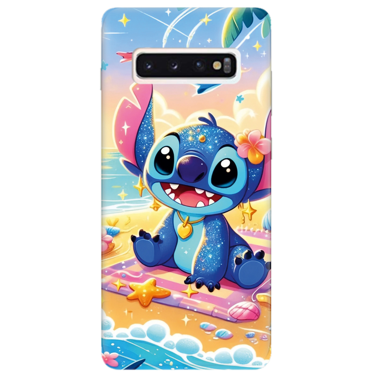 Чехол для Samsung Galaxy S10 прозрачный Тропический озорник - фото 1 - Чехлы для телефонов