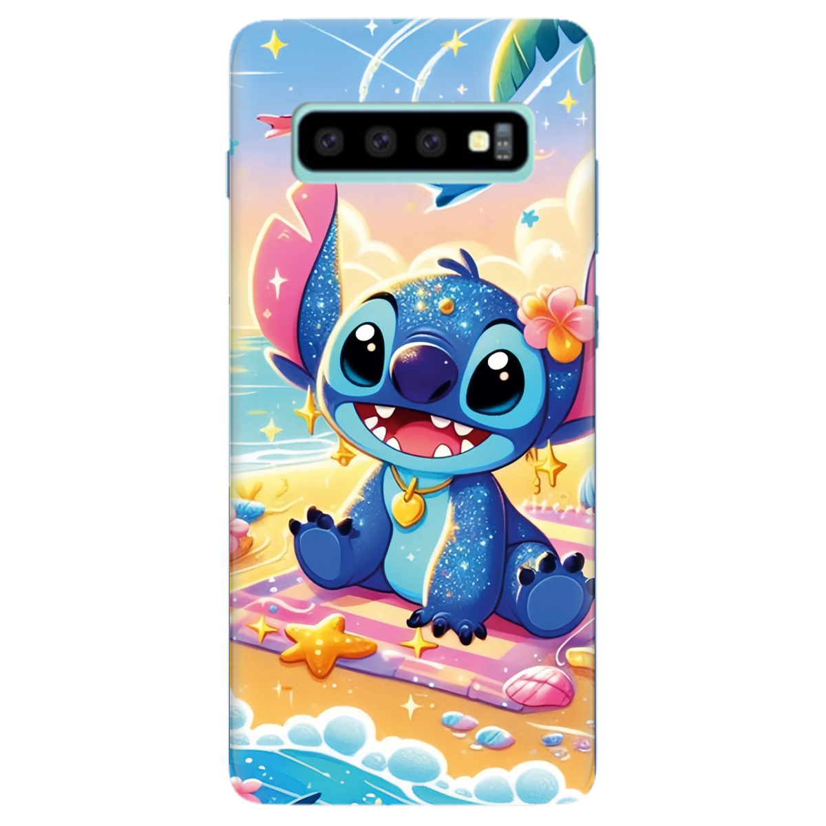 Чехол для Samsung Galaxy S10 Plus прозрачный Тропический озорник - фото 1 - Чехлы для телефонов