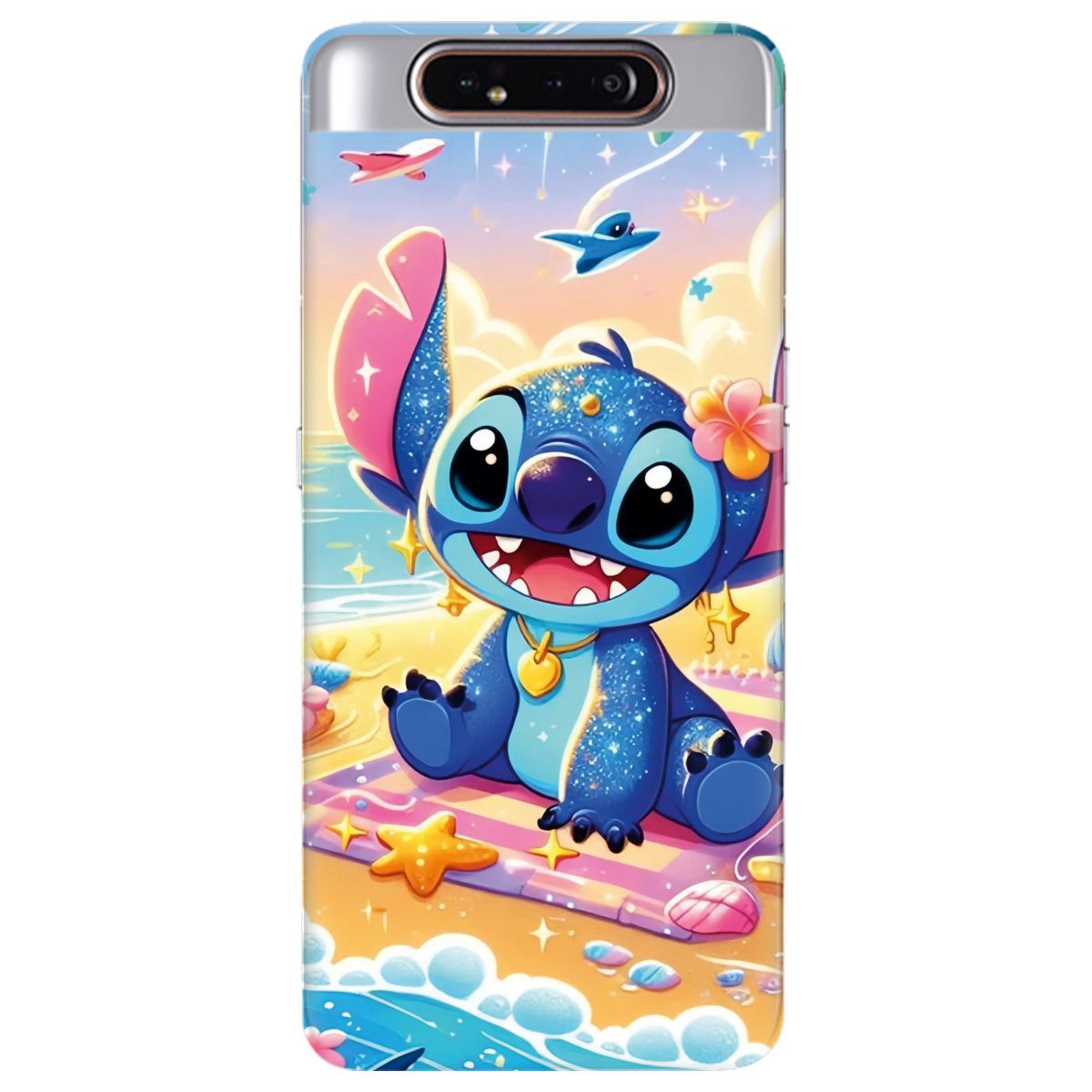 Чохол для Samsung Galaxy A80 прозорий Тропічний бешкетник - фото 1 Чохол для Samsung Galaxy A80 прозорий Тропічний бешкетник - фото 1 - Чохли для телефонів