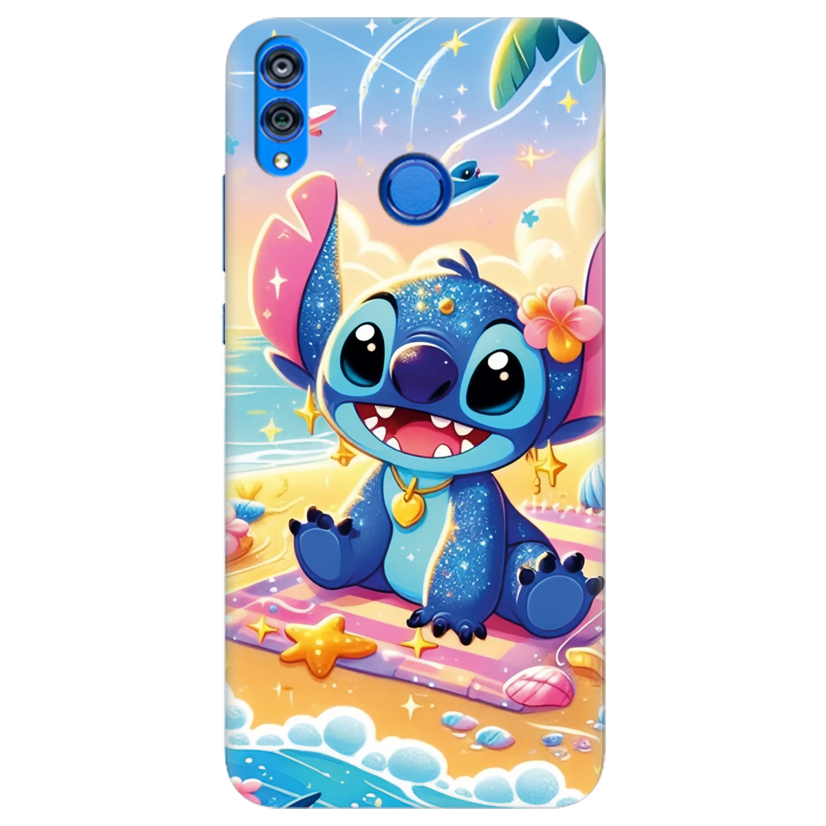 Чехол для Huawei Honor 8x прозрачный Тропический озорник - фото 1 - Чехлы для телефонов