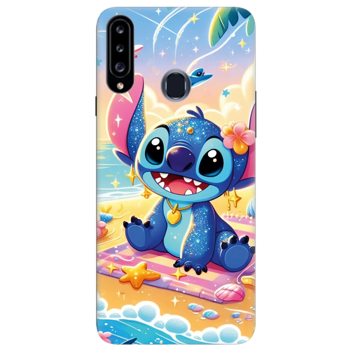 Чехол для Samsung Galaxy A20s прозрачный Тропический озорник - фото 1 - Чехлы для телефонов