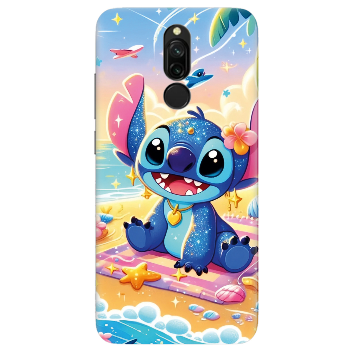 Чехол для Xiaomi Redmi 8 прозрачный Тропический озорник - фото 1 - Чехлы для телефонов