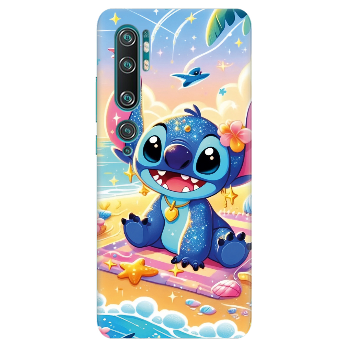 Чехол для Xiaomi Mi Note 10 прозрачный Тропический озорник - фото 1 - Чехлы для телефонов