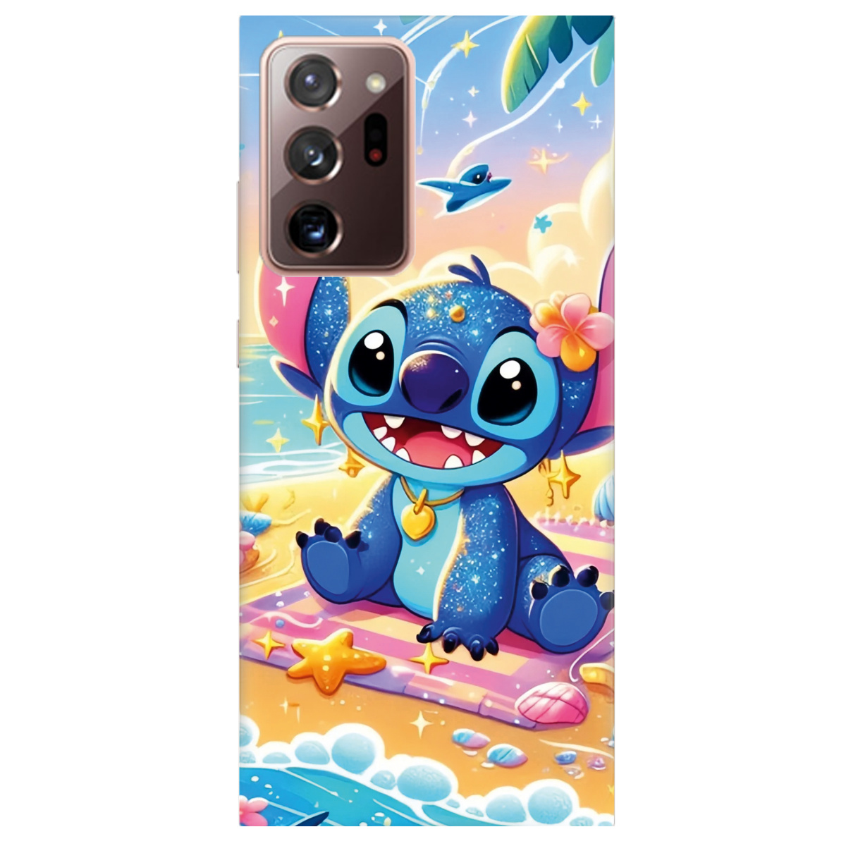 Чохол для Samsung Galaxy Note 20 Ultra прозорий Тропічний бешкетник - фото 1 - Чохли для телефонів