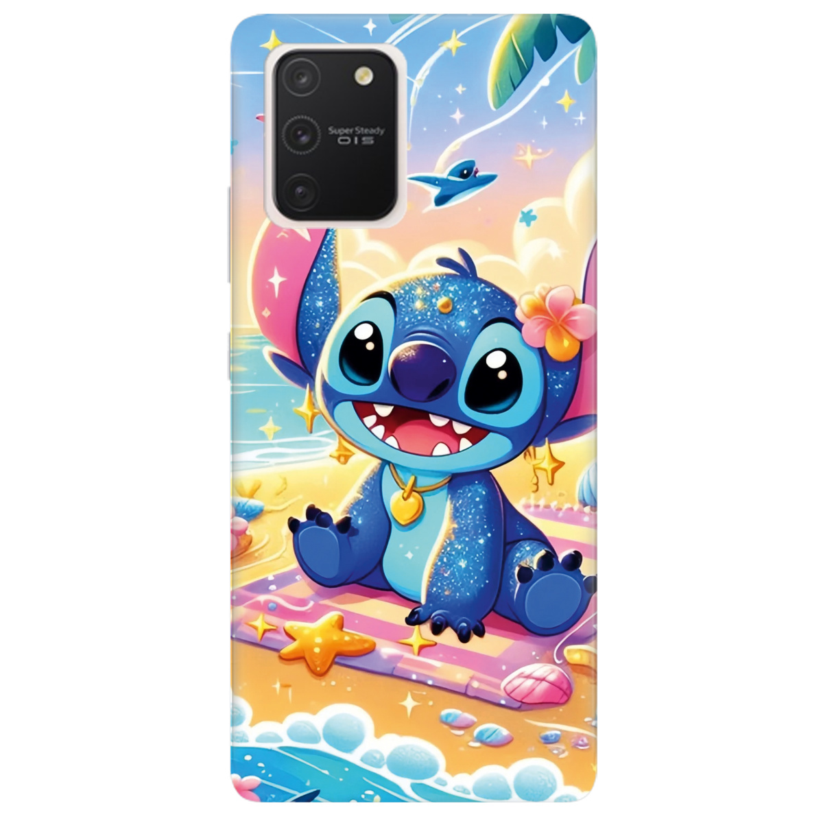 Чехол для Samsung Galaxy S10 Lite прозрачный Тропический озорник - фото 1 - Чехлы для телефонов