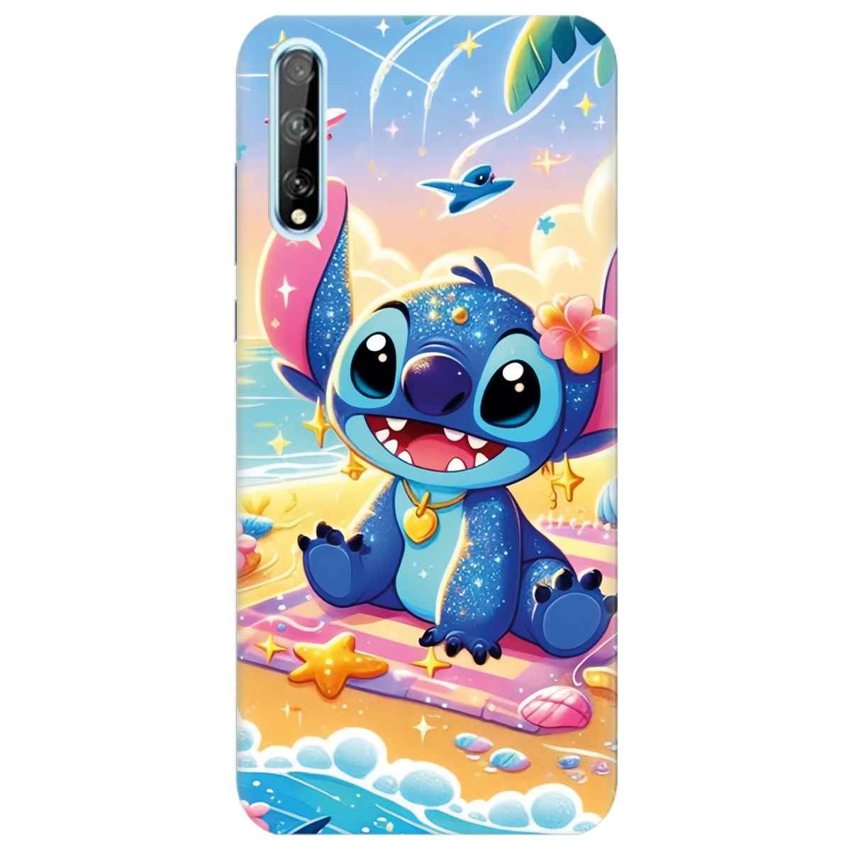 Чехол для Huawei P Smart S прозрачный Тропический озорник - фото 1 - Чехлы для телефонов