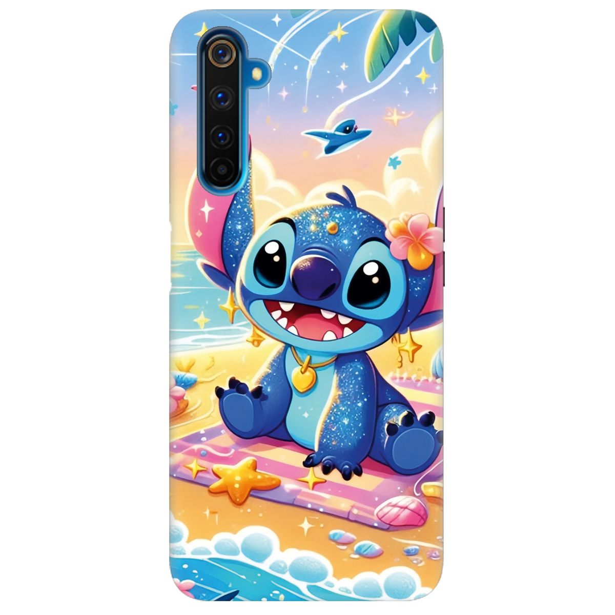 Чехол для Realme 6 Pro прозрачный Тропический озорник - фото 1 - Чехлы для телефонов