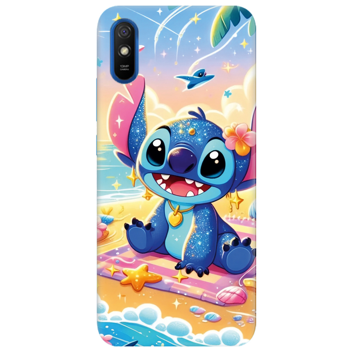 Чохол для Xiaomi Redmi 9A прозорий Тропічний бешкетник - фото 1 - Чохли для телефонів