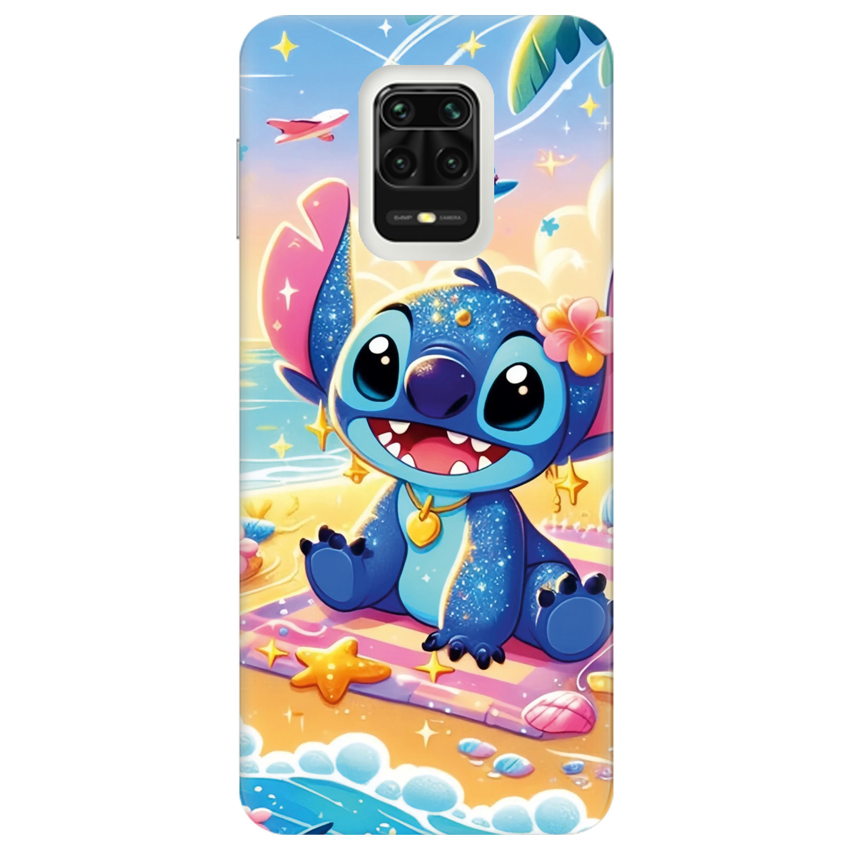 Чохол для Xiaomi Redmi Note 9s прозорий Тропічний бешкетник - фото 1 - Чохли для телефонів