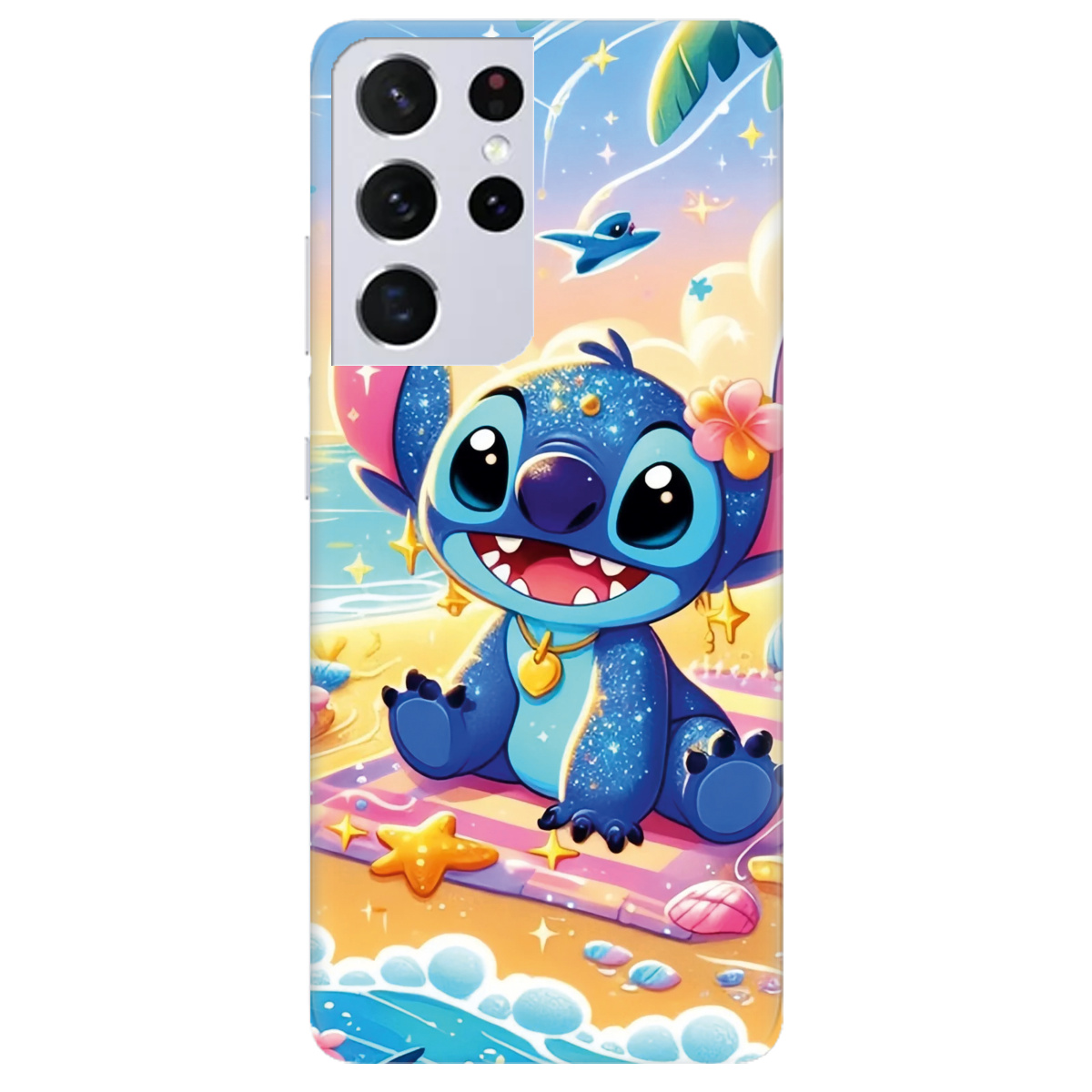 Чохол для Samsung Galaxy S21 Ultra прозорий Тропічний бешкетник - фото 1 - Чохли для телефонів