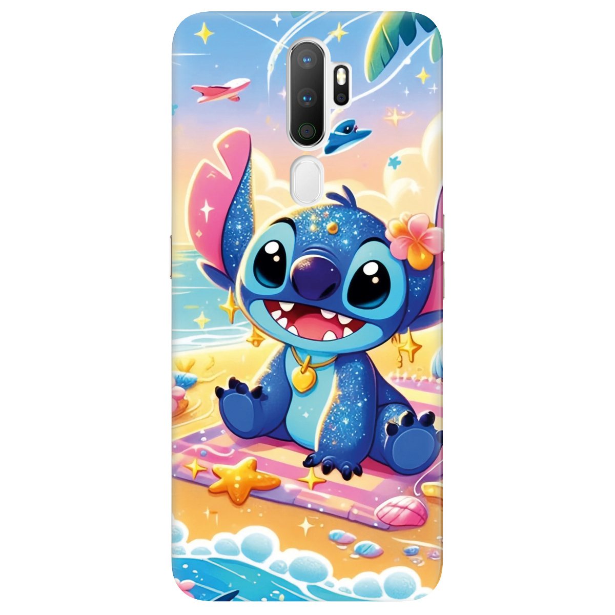 Чохол для Oppo A5 2020/A9 2020 прозорий Тропічний бешкетник - фото 1 - Чохли для телефонів