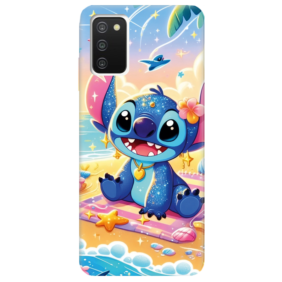 Чохол для Samsung Galaxy A03s прозорий Тропічний бешкетник - фото 1 Чохол для Samsung Galaxy A03s прозорий Тропічний бешкетник - фото 1 - Чохли для телефонів