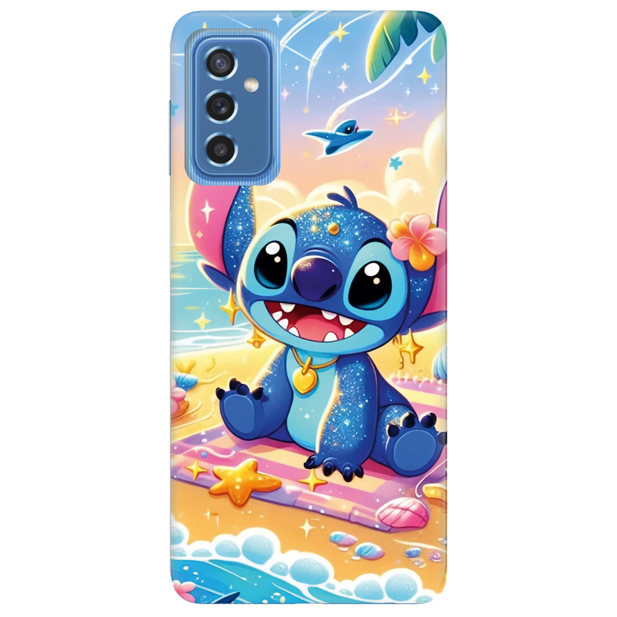 Чохол для Samsung Galaxy M52 прозорий Тропічний бешкетник - фото 1 - Чохли для телефонів