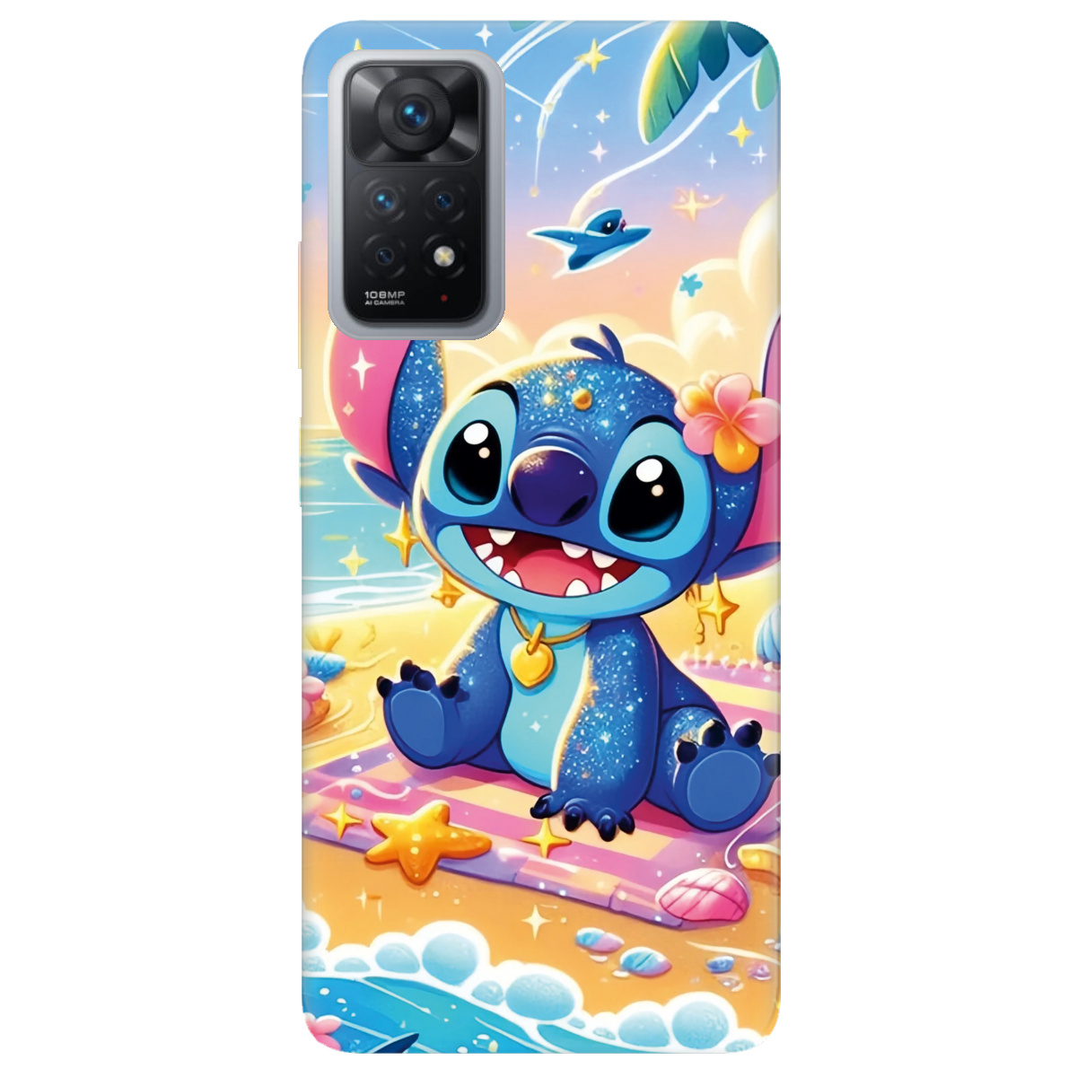 Чехол для Xiaomi Redmi Note 11 Pro прозрачный Тропический озорник - фото 1 - Чехлы для телефонов