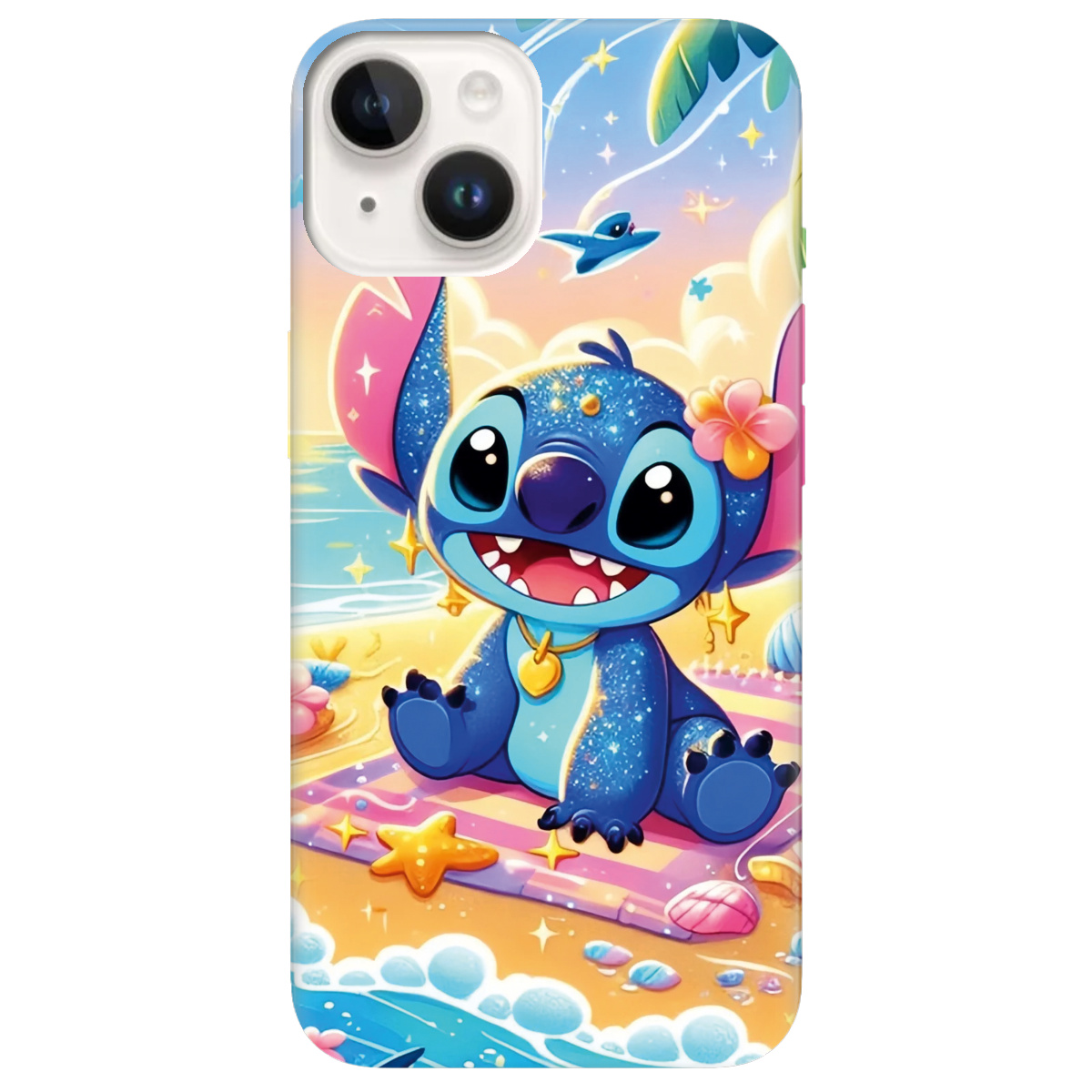 Чохол для Apple iPhone 14 прозорий Тропічний бешкетник - фото 1 - Чохли для телефонів