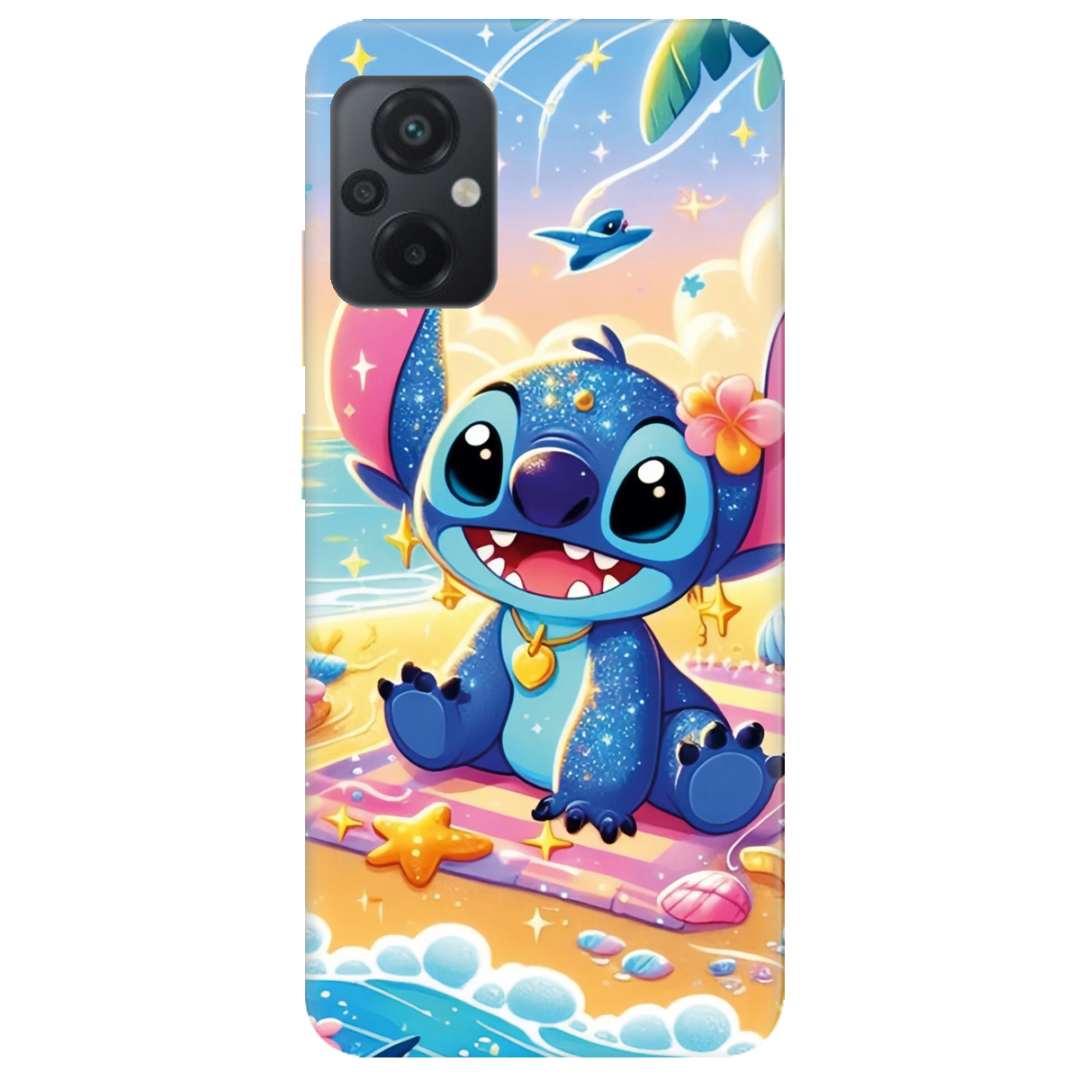 Чохол для Xiaomi Poco M5 прозорий Тропічний бешкетник - фото 1 - Чохли для телефонів