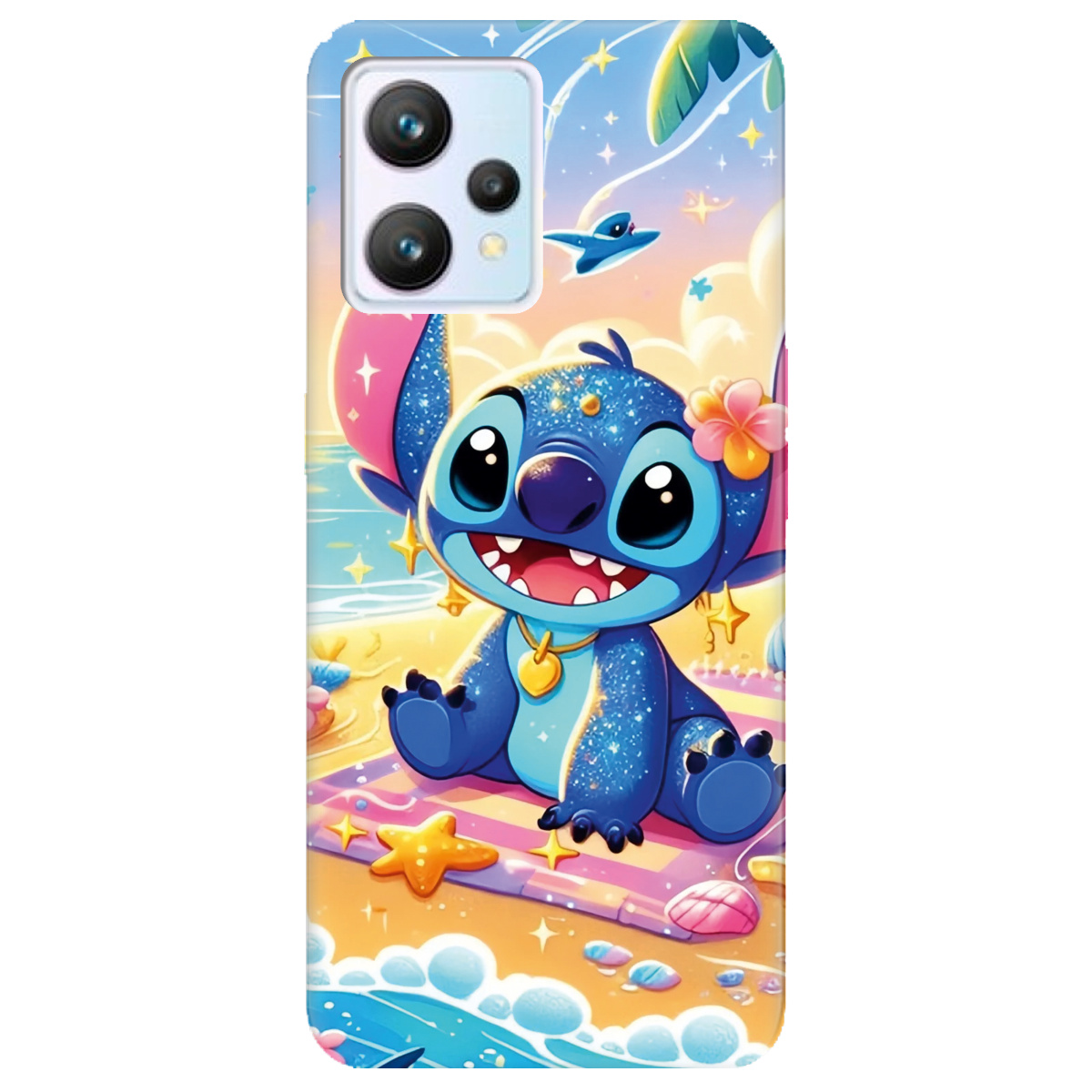 Чехол для Realme 9 прозрачный Тропический озорник - фото 1 - Чехлы для телефонов