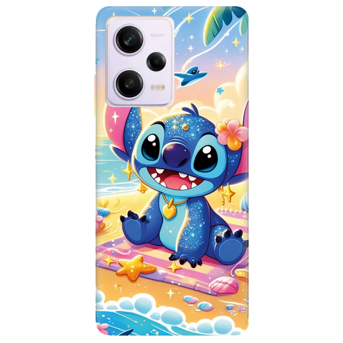 Чехол для Xiaomi Poco X5 Pro 5G прозрачный Тропический озорник - фото 1 - Чехлы для телефонов