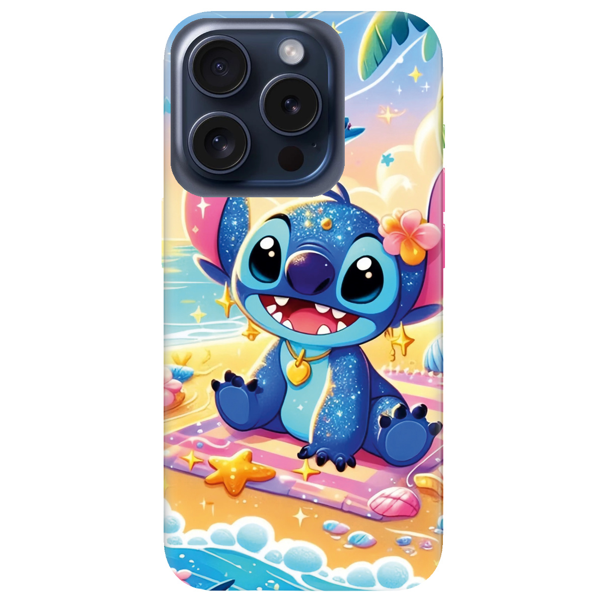 Чехол для Apple iPhone 15 Pro прозрачный Тропический озорник - фото 1 - Чехлы для телефонов