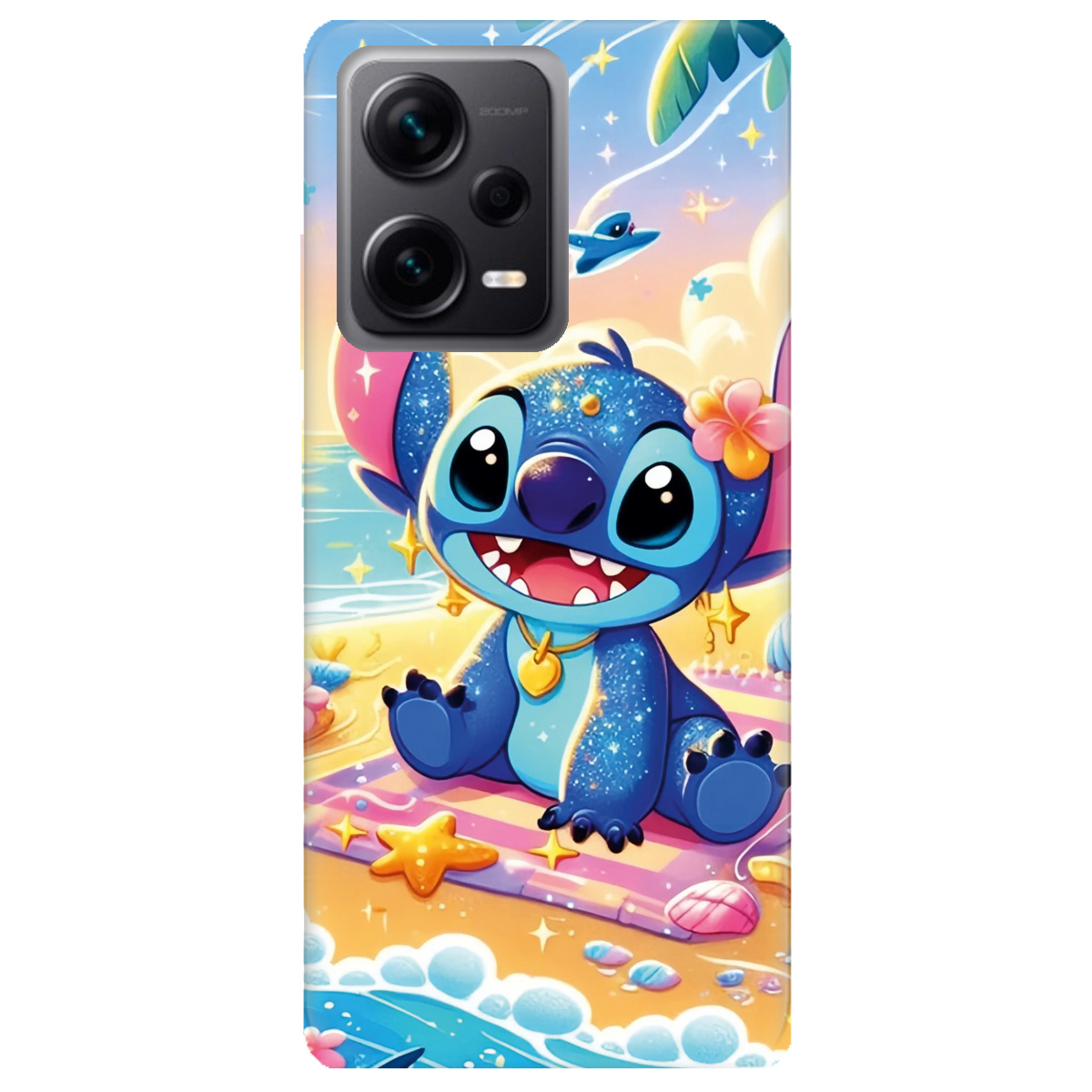 Чехол для Xiaomi Redmi Note 12 Pro + 5G прозрачный Тропический озорник - фото 1 - Чехлы для телефонов